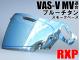 パーツ RXP VAS-V MV適合 ミラーシールド ブルー 社外品 アライ Arai ヘルメット