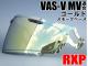 パーツ RXP VAS-V MV適合 ミラーシールド ゴールド 社外品 アライ Arai ヘルメット
